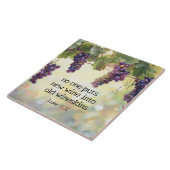 Luke 5:37 Neuer Wein in Alte Wineskins Bibelverse Fliese (Seite)