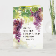 Luke 5:37 Neuer Wein in Alte Wineskins Bibelverse