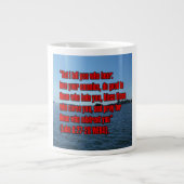 Luke 6:27-28 WEBU-Tasse Jumbo-Tasse (Vorderseite)
