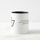 Luke-6:37 Kaffee-Tasse (Medium) Tasse (Zentrum)