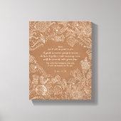 Luke 6:38 Leinwand (Vorderseite)