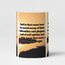 Luke 7:21 KJV Bibelschrift Pic