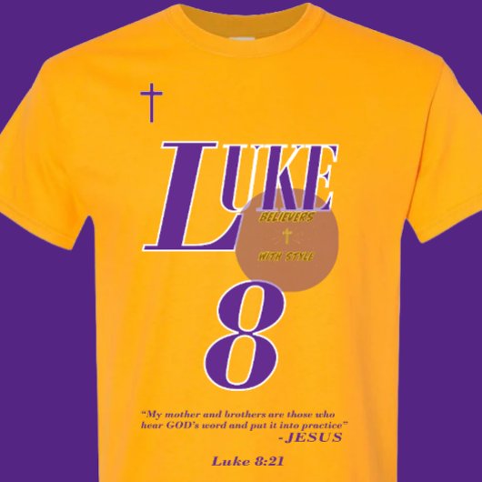 Luke 8:21 Bibelschrift - Christlich - (2of2) T-Shirt