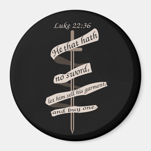 Luke Advice kaufen ein Schwert Magnet (Vorne)