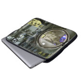 Luke auf einem alten Retro-U-Boot Laptopschutzhülle (Vorne Knopf)