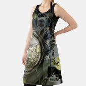 Luke auf einem alten Retro-U-Boot Schürze (InSitu)