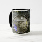 Luke auf einem alten Retro-U-Boot Tasse (Vorderseite Links)