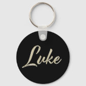 Luke Button Name Schlüsselanhänger (Vorderseite)