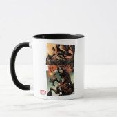 Luke Cage Fighting Außerirdischen Tasse (Links)