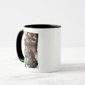 Luke Cage Fighting Außerirdischen Tasse (Vorderseite Links)