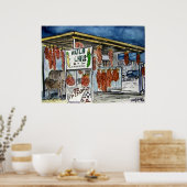 Luke Chili neue mexico Kunst Poster (Küche)