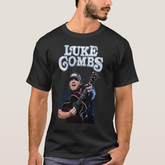 Luke Combs lustiges Mädchen T-Shirt (Vorderseite)