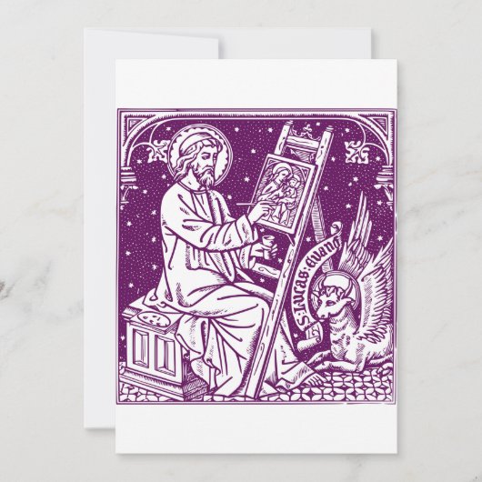 Luke der Evangelist Einladung (Vorderseite)