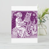 Luke der Evangelist Einladung (Stehend Vorderseite)
