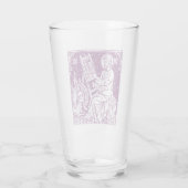 Luke der Evangelist Glas (Rückseite)