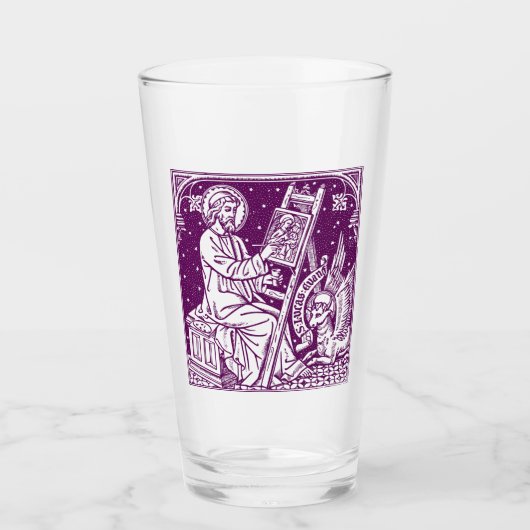 Luke der Evangelist Glas (Vorderseite)