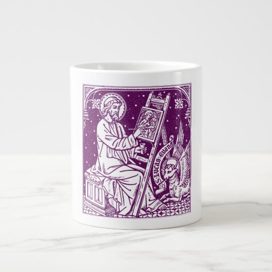 Luke der Evangelist Jumbo-Tasse (Vorderseite)