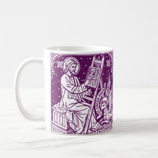 Luke der Evangelist Kaffeetasse (Links)