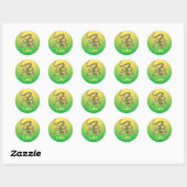 Luke Gecko / Salamander / Lizard Sticker 1 (Blatt)