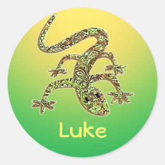 Luke Gecko / Salamander / Lizard Sticker 1