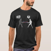 Luke, ich bin dein Fencer Fencing T-Shirt (Vorderseite)