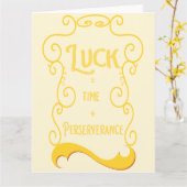 Luke! Karte (Gelbe Blume)