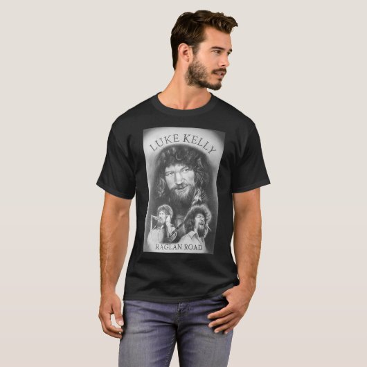 Luke Kelly T Shirt Design (Vorne ganz)