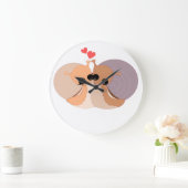 Luke - Liebe Große Wanduhr (Zuhause)