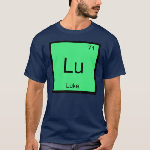 Luke Name Chemie Element Periodensystem T-Shirt