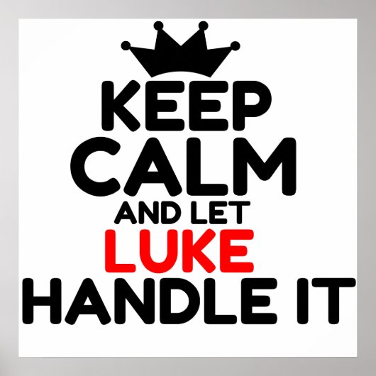 LUKE POSTER (Vorne)