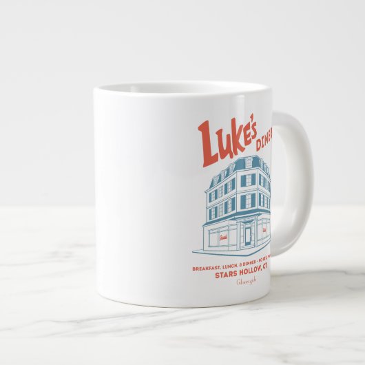 Luke’s Diner Stars Hollow Design Jumbo-Tasse (Vorderseite Rechts)