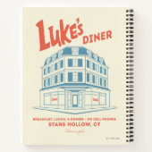 Luke’s Diner Stars Hollow Design Notizblock (Rückseite)