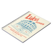 Luke’s Diner Stars Hollow Design Notizblock (Linke Seite)