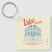 Luke’s Diner Stars Hollow Design Schlüsselanhänger (Vorderseite)