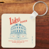 Luke’s Diner Stars Hollow Design Schlüsselanhänger (Rückseite)