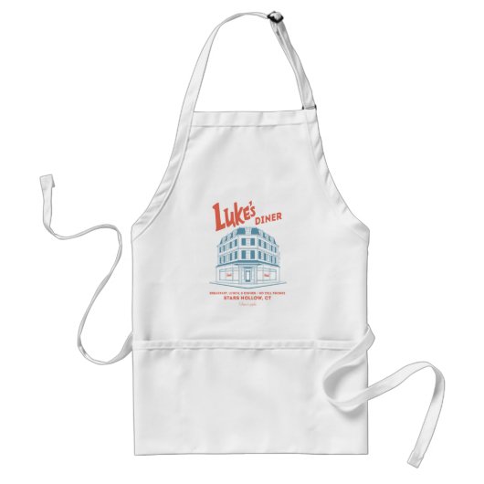 Luke’s Diner Stars Hollow Design Schürze (Vorne)