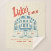 Luke’s Diner Stars Hollow Design Sherpadecke (Vorderseite)