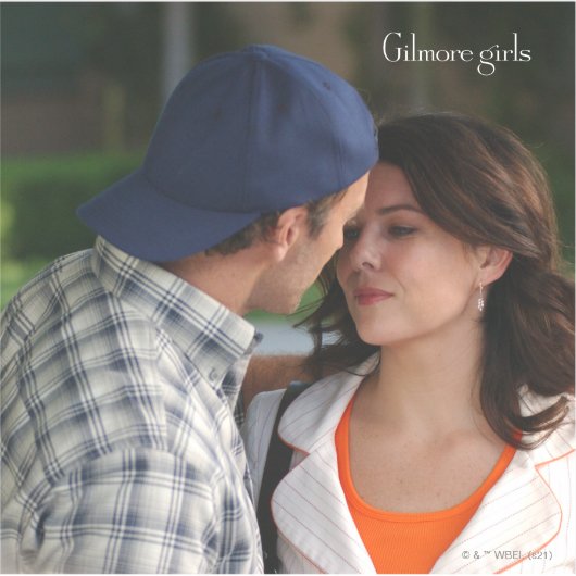 Luke und Lorelai Gilmore Aufkleber (Vorderseite)