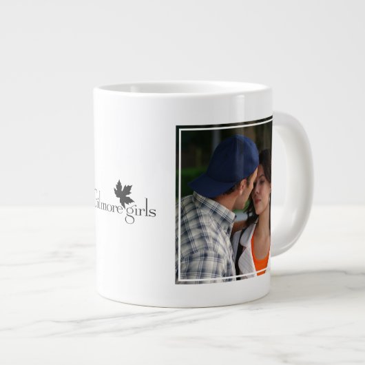 Luke und Lorelai Gilmore Jumbo-Tasse (Vorderseite Rechts)