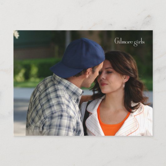 Luke und Lorelai Gilmore Postkarte (Vorderseite)
