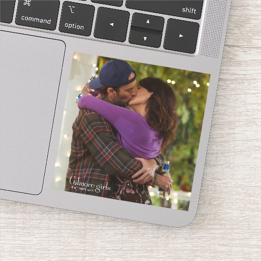 Luke und Lorelai in der Liebe Aufkleber (Detail)