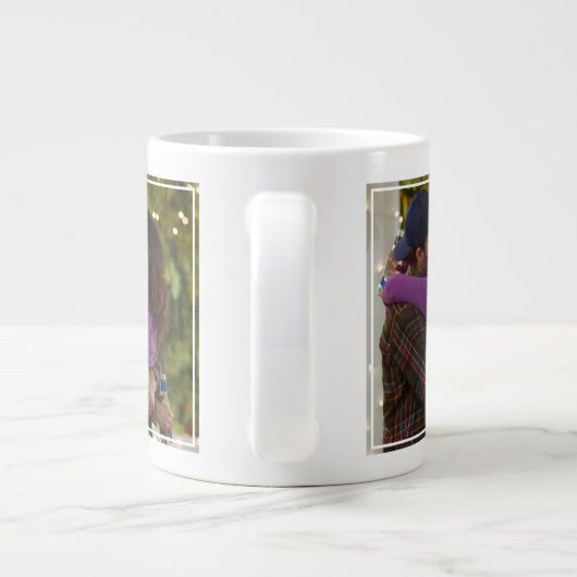 Luke und Lorelai in der Liebe Jumbo-Tasse (Rückseite)