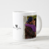 Luke und Lorelai in der Liebe Jumbo-Tasse (Vorderseite Rechts)