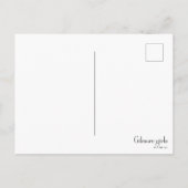 Luke und Lorelai in der Liebe Postkarte (Rückseite)