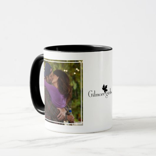 Luke und Lorelai in der Liebe Tasse (Vorderseite Links)