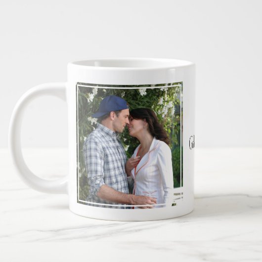 Luke und Lorelai Kiss Jumbo-Tasse (Links)