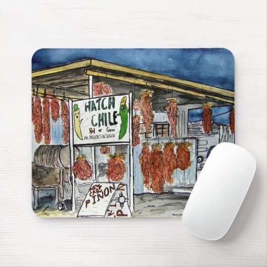 Luken-Chili New-Mexiko Mausunterlage Mousepad (Mit Mouse)