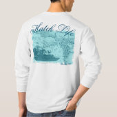 Luken-Leben - Luftboot Gewohnheits-Shirt T-Shirt (Rückseite)