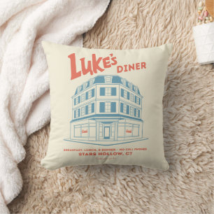 Luke's Diner Stars Hollow Design Kissen