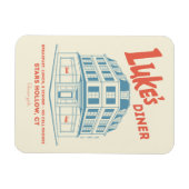 Luke's Diner Stars Hollow Design Magnet (Horizontal)